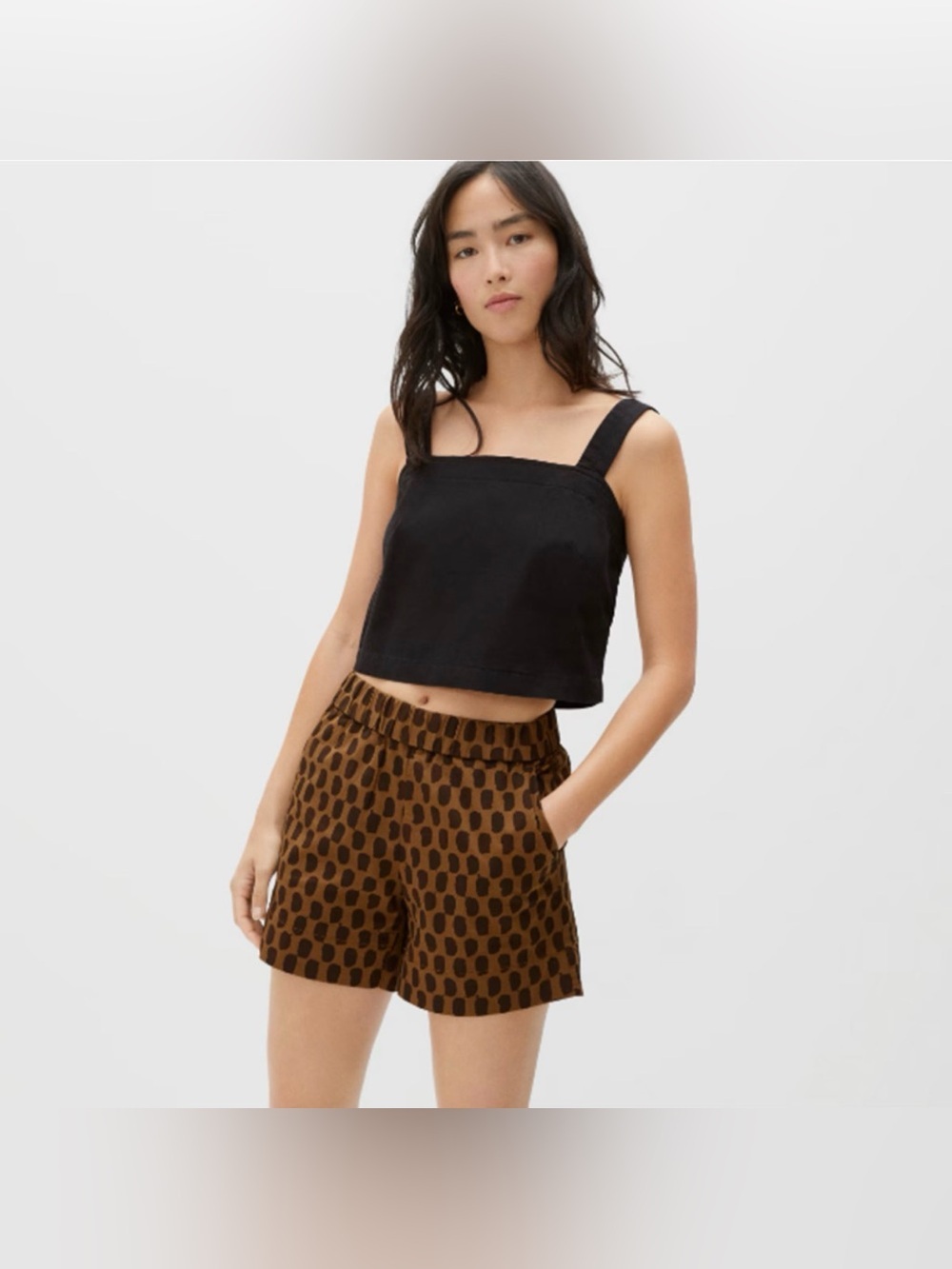 Everlane Cropped Tank Top, Size 12